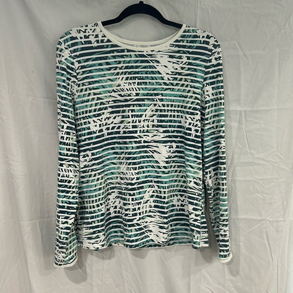 Woman’s Hang Ten Long Sleeve Swim Shirt Size XL - Picture 1 of 8